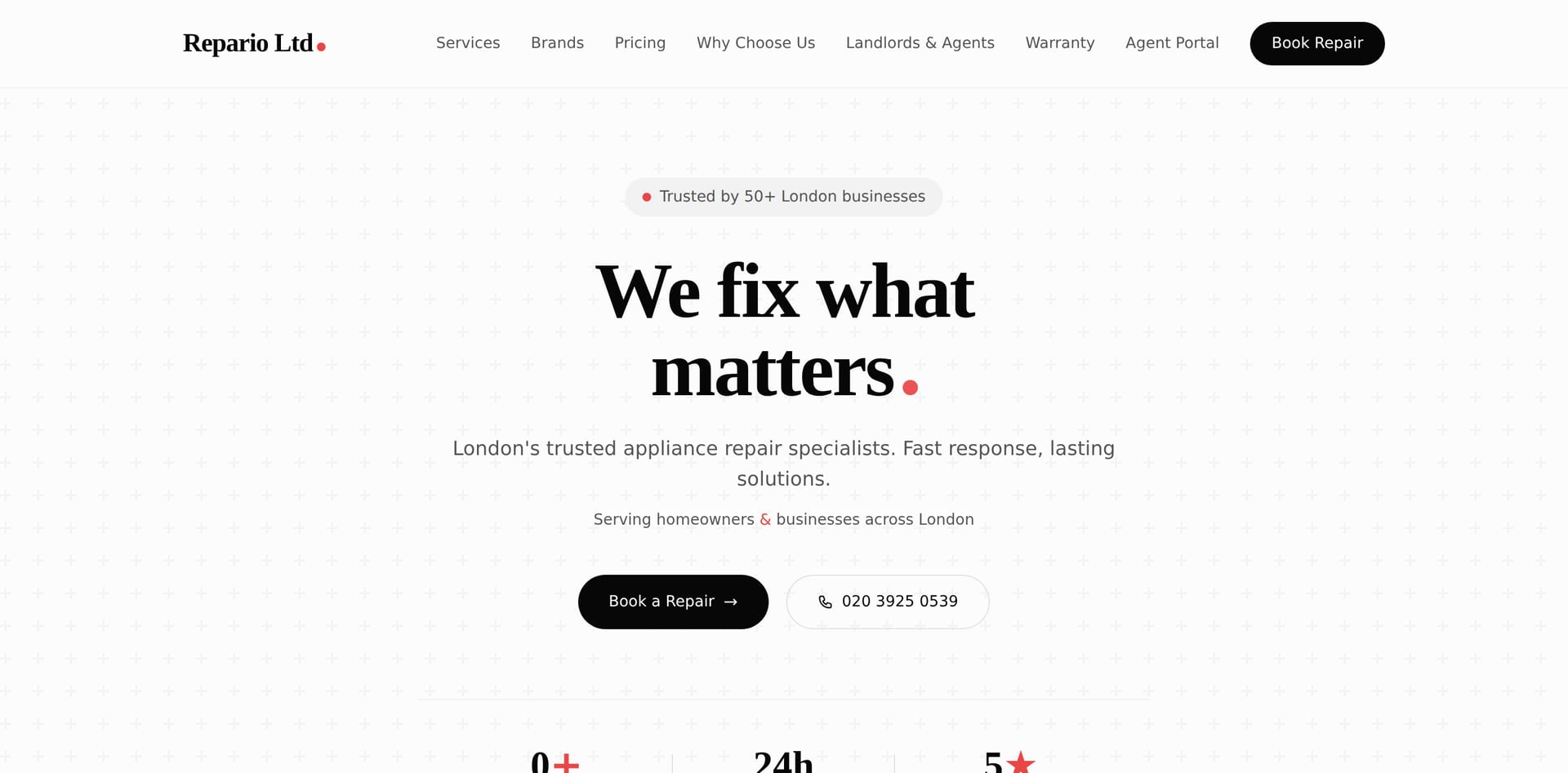 Repario Ltd — Homepage